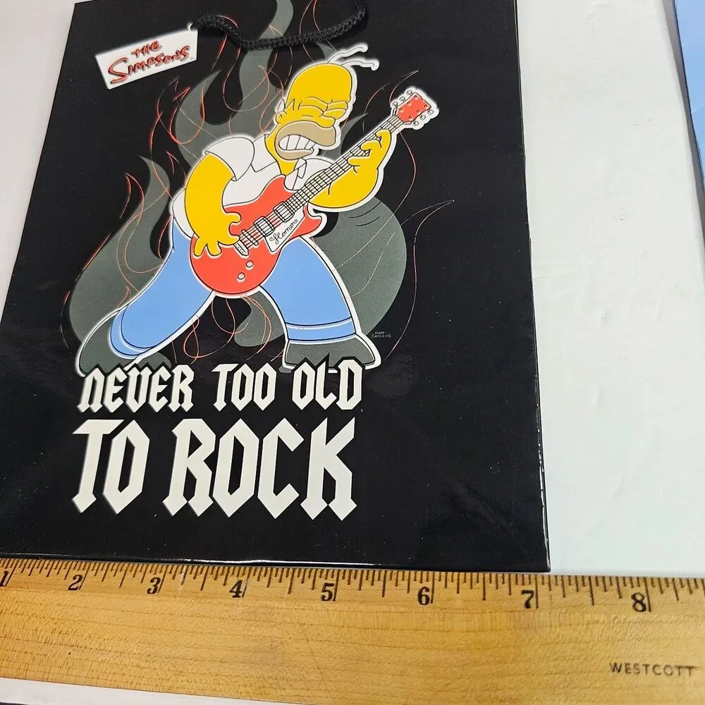 New Lot of 4 Simpsons Gift Bags 9